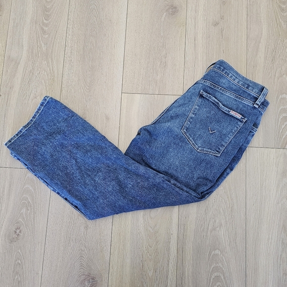 Hudson Jeans Noa Mid Rise Ankle Crop Straight Jeans Rhoda medium wash size 29 - Picture 12 of 14